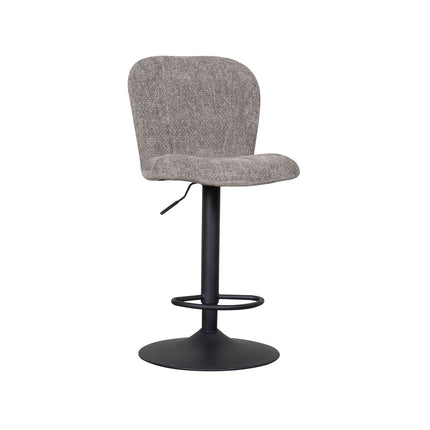 LABEL51 - Barkruk Vino 45x53x95 cm - Stone Elite | Zwart Metaal
