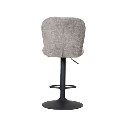 LABEL51 - Barkruk Vino 45x53x95 cm - Stone Elite | Zwart Metaal