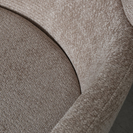 LABEL51 - Eetkamerstoel Levi 56x60x80 cm - Clay Elite | Zwart Metaal