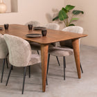 LABEL51 - Eettafel Fly 220x100x76 cm - Nature Smooth Mangohout