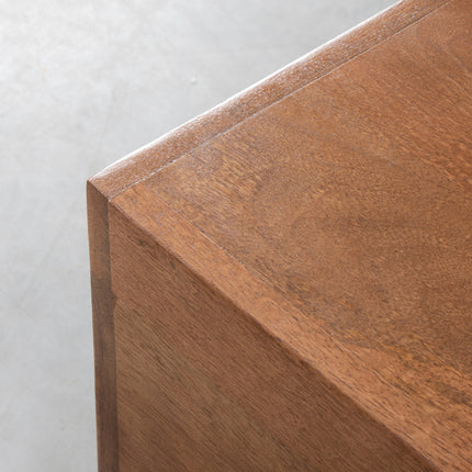 LABEL51 - Salontafel Square 80x80x30 cm - Nature Smooth Mangohout
