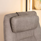 LABEL51 - Hoofdkussen Odense 43x20 cm - Taupe Micro Suede