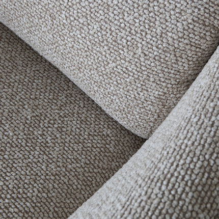 LABEL51 - Elektrische Fauteuil Lund 74x83x112 cm - Naturel Royal Boucle | Zwart Metaal