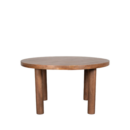 LABEL51 - Eettafel Elly 140x140x75 cm - Nature Smooth Mangohout