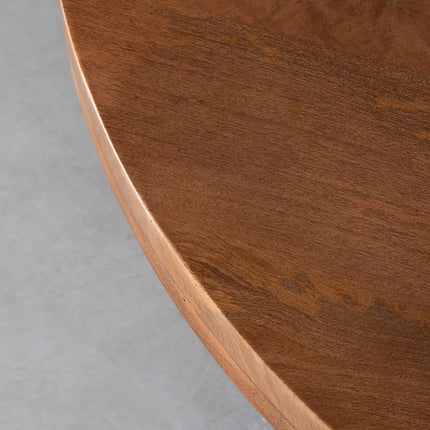 LABEL51 - Eettafel Elly 140x140x75 cm - Nature Smooth Mangohout