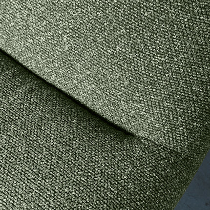 LABEL51 - Draaifauteuil Calix 77x93x88 cm - Forest Royal Boucle | Zwart Metaal
