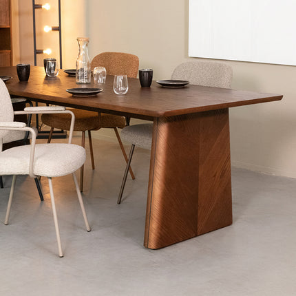 LABEL51 - Eettafel Jule 240x100x75 cm - Walnoot Eiken