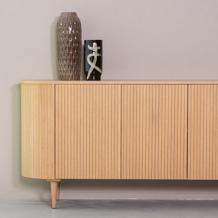 LABEL51 - Dressoir Oliva 180x47x85 cm - Naturel Eiken