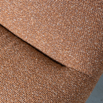LABEL51 - Draaifauteuil Calix 77x93x88 cm - Coral Royal Boucle | Zwart Metaal