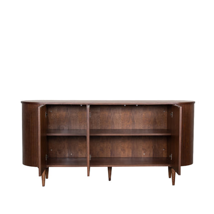 LABEL51 - Dressoir Oliva 180x47x85 cm - Walnoot Eiken