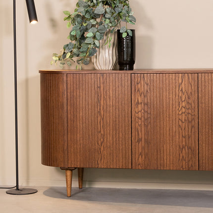 LABEL51 - Dressoir Oliva 180x47x85 cm - Walnoot Eiken