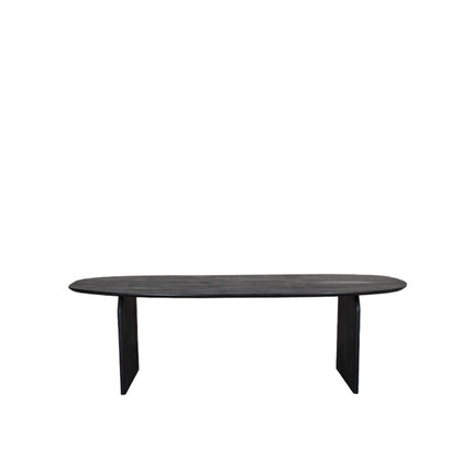 LABEL51 - Eettafel Cooper 210x110x76 cm - Zwart Mangohout