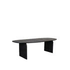 LABEL51 - Eettafel Cooper 210x110x76 cm - Zwart Mangohout