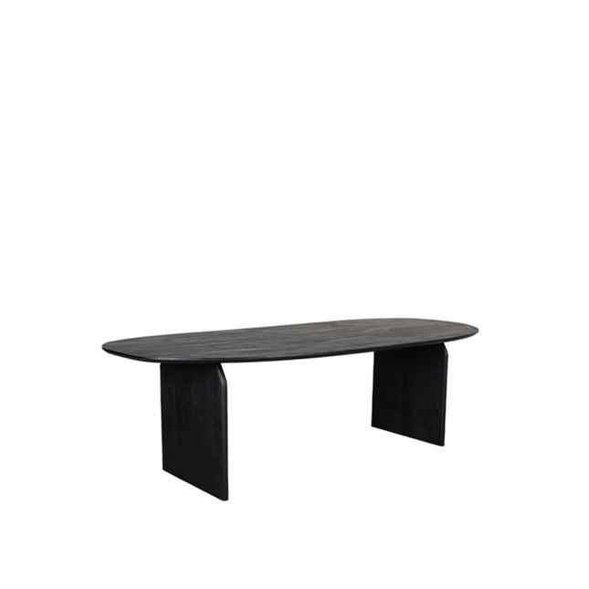 LABEL51 - Eettafel Cooper 210x110x76 cm - Zwart Mangohout