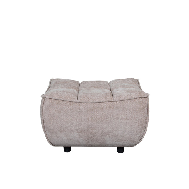 LABEL51 - Bank Albero Hocker 70x70x47 cm - Clay Elite | Zwart Hout