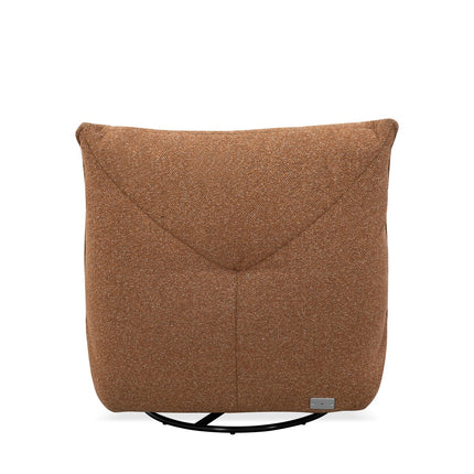 LABEL51 - Elektrische Fauteuil Relax and Recharge 90x110x95 cm - Coral Royal Boucle | Zwart Metaal