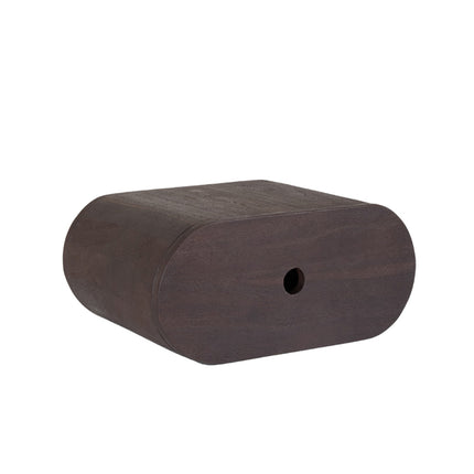 LABEL51 - Wandconsole Rise 45x30x20 cm - Espresso Mangohout