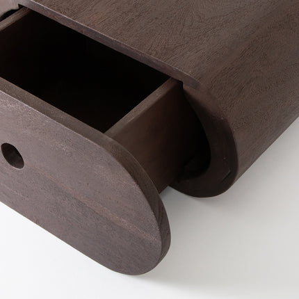 LABEL51 - Wandconsole Rise 45x30x20 cm - Espresso Mangohout