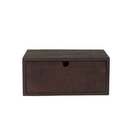 LABEL51 - Wandconsole Hover 45x30x20 cm - Espresso Mangohout