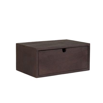 LABEL51 - Wandconsole Hover 45x30x20 cm - Espresso Mangohout
