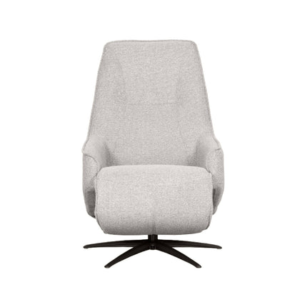 LABEL51 - Elektrische Fauteuil Odense 68x87x110 cm - Naturel Royal Boucle | Zwart Metaal