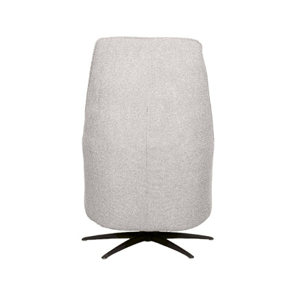 LABEL51 - Elektrische Fauteuil Odense 68x87x110 cm - Naturel Royal Boucle | Zwart Metaal