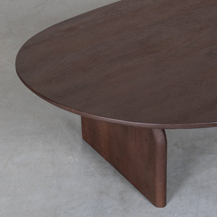 LABEL51 - Salontafel Cooper 135x75x38 cm - Espresso Mangohout