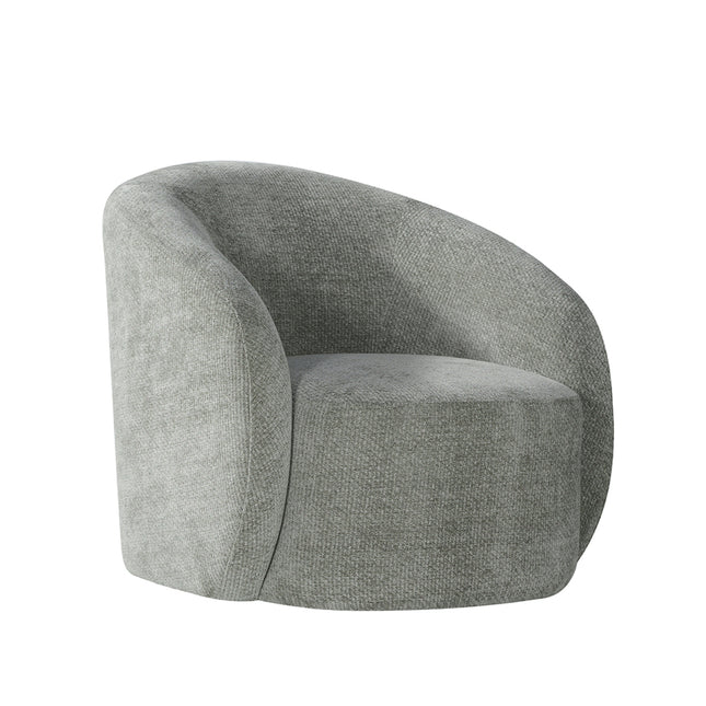 LABEL51 - Fauteuil Alby 82x88x81 cm - Stone Elite