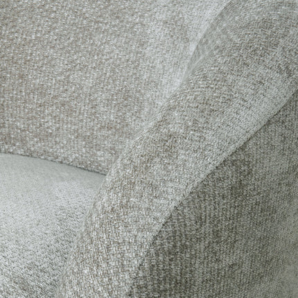 LABEL51 - Fauteuil Alby 82x88x81 cm - Stone Elite