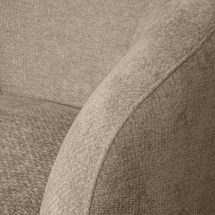LABEL51 - Fauteuil Alby 82x88x81 cm - Clay Elite