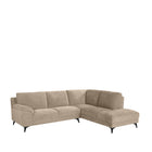 LABEL51 - Hoekbank Santino Rechts 257x215x85 cm - Clay Elite | Zwart Metaal