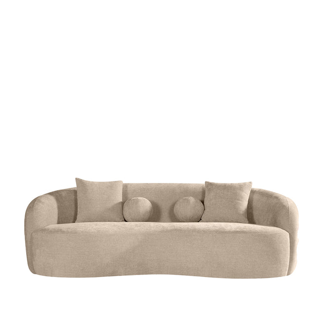 LABEL51 - Bank Novo 3-Zits 236x124x80 cm - Clay Elite | Zwart Hout