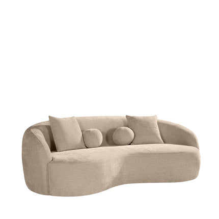 LABEL51 - Bank Novo 3-Zits 236x124x80 cm - Clay Elite | Zwart Hout