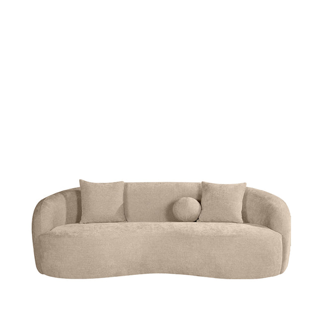 LABEL51 - Bank Novo 2,5-Zits 203x121x80 cm - Clay Elite | Zwart Hout