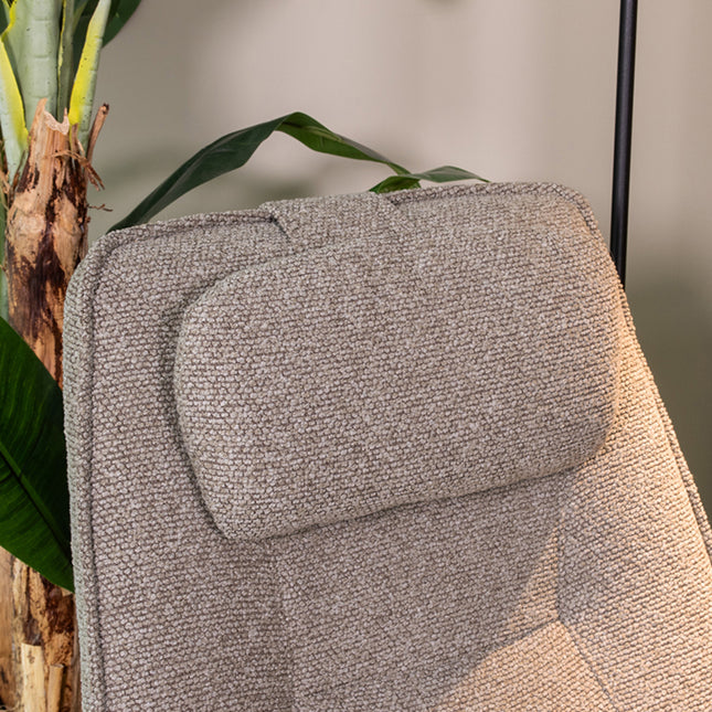 LABEL51 - Hoofdkussen Odense 43x20 cm - Mushroom Royal Boucle