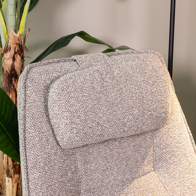 LABEL51 - Hoofdkussen Odense 43x20 cm - Naturel Royal Boucle