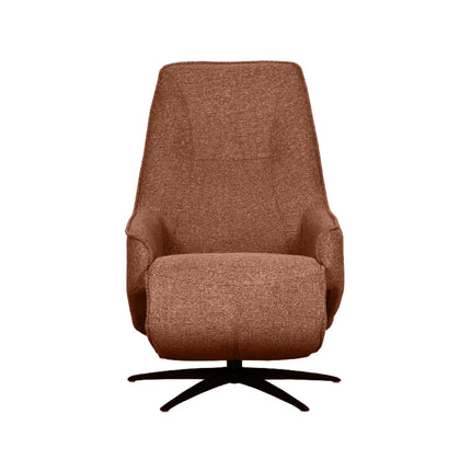 LABEL51 - Elektrische Fauteuil Odense 68x87x110 cm - Coral Royal Boucle | Zwart Metaal