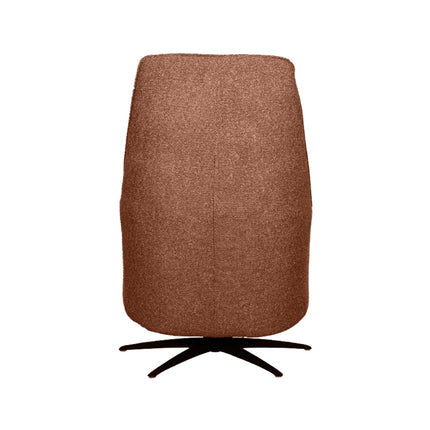 LABEL51 - Elektrische Fauteuil Odense 68x87x110 cm - Coral Royal Boucle | Zwart Metaal