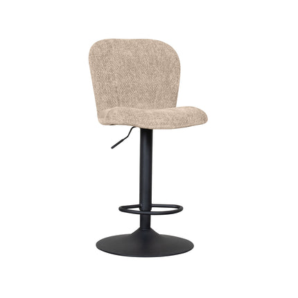 LABEL51 - Barkruk Vino 45x53x95 cm - Clay Elite | Zwart Metaal
