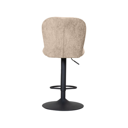 LABEL51 - Barkruk Vino 45x53x95 cm - Clay Elite | Zwart Metaal