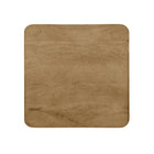 LABEL51 - Restaurant-/Bartafelblad Vierkant Sloppy Edge 70x70 cm - Naturel Mangohout
