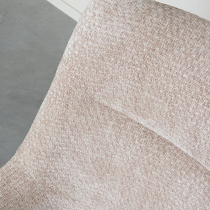 LABEL51 - Eetkamerstoel Marlow 48x63x86 cm - Clay Elite | Zwart Metaal