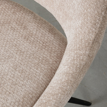 LABEL51 - Eetkamerstoel Marlow 48x63x86 cm - Clay Elite | Zwart Metaal