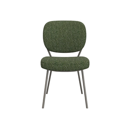 LABEL51 - Eetkamerstoel Singapore 49x63x90 cm - Forest Royal Boucle | Forest Metaal