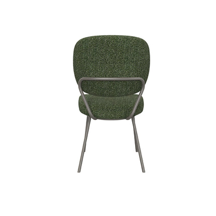 LABEL51 - Eetkamerstoel Singapore 49x63x90 cm - Forest Royal Boucle | Forest Metaal