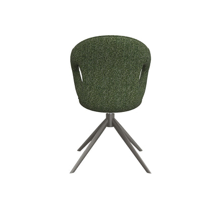 LABEL51 - Eetkamerstoel Zurich 64x56x86 cm - Forest Royal Boucle | Forest Metaal