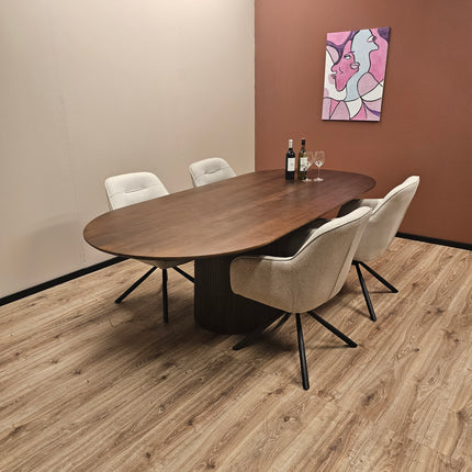 Cuba Eetkamer tafel Mangohout