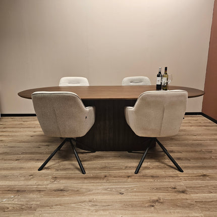 Cuba Eetkamer tafel Mangohout