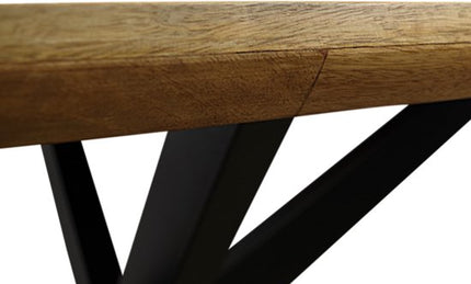 Vierkante eettafel Manhattan 110cm