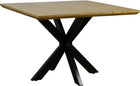 Vierkante eettafel Manhattan 110cm
